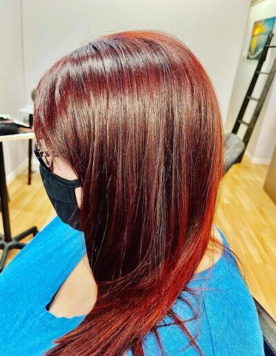 Hair style, Hair Experts, Beauty Experts, Highlights, Red Color, Salon Vivah, BC